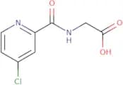 2-{[(4-Chloro-2-pyridinyl)carbonyl]amino}-acetic acid