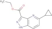 Ethyl 5-cyclopropyl-1H-pyrazolo[4,3-b]pyridine-3-carboxylate