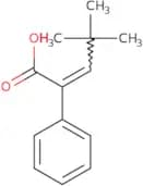 4,4-Dimethyl-2-phenylpent-2-enoic acid