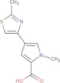 1-Methyl-4-(2-methyl-1,3-thiazol-4-yl)-1H-pyrrole-2-carboxylic acid