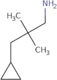 3-Cyclopropyl-2,2-dimethylpropan-1-amine