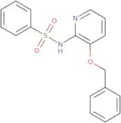 N-[3-(Benzyloxy)pyridin-2-yl]benzenesulfonamide