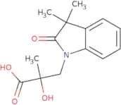 3-(3,3-Dimethyl-2-oxo-2,3-dihydro-1H-indol-1-yl)-2-hydroxy-2-methylpropanoic acid