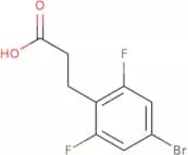 3-(4-Bromo-2,6-difluorophenyl)propanoic acid