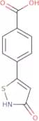 4-(3-Oxo-2,3-dihydro-1,2-thiazol-5-yl)benzoic acid