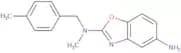 2-N-Methyl-2-N-[(4-methylphenyl)methyl]-1,3-benzoxazole-2,5-diamine