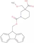 1-{[(9H-Fluoren-9-yl)methoxy]carbonyl}-3-(methoxymethyl)piperidine-3-carboxylic acid