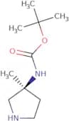 (3S)-3-(Boc-amino)-3-methylpyrrolidine