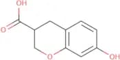 7-Hydroxy-3,4-dihydro-2H-1-benzopyran-3-carboxylic acid