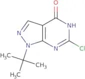 1-tert-Butyl-6-chloro-1H,4H,5H-pyrazolo[3,4-d]pyrimidin-4-one