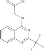 2-{[2-(Trifluoromethyl)quinazolin-4-yl]amino}acetic acid
