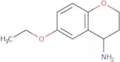 6-Ethoxy-3,4-dihydro-2H-1-benzopyran-4-amine