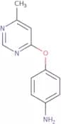 4-[(6-Methylpyrimidin-4-yl)oxy]aniline