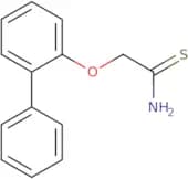 2-(2-Phenylphenoxy)ethanethioamide