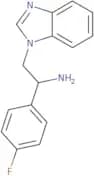 2-(1H-1,3-Benzodiazol-1-yl)-1-(4-fluorophenyl)ethan-1-amine