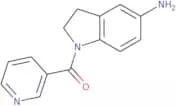 1-(Pyridine-3-carbonyl)-2,3-dihydro-1H-indol-5-amine