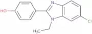 4-(6-Chloro-1-ethyl-1H-1,3-benzodiazol-2-yl)phenol