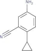 5-Amino-2-cyclopropylbenzonitrile