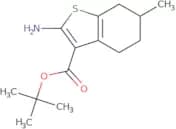 tert-Butyl 2-amino-6-methyl-4,5,6,7-tetrahydro-1-benzothiophene-3-carboxylate