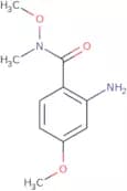 2-Amino-N,4-dimethoxy-N-methylbenzamide