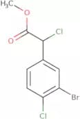Methyl 2-(3-bromo-4-chlorophenyl)-2-chloroacetate