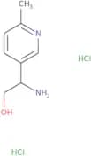 2-Amino-2-(6-methylpyridin-3-yl)ethan-1-ol dihydrochloride