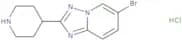 6-Bromo-2-piperidin-4-yl-[1,2,4]triazolo[1,5-a]pyridine hydrochloride