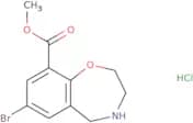 Methyl 7-bromo-2,3,4,5-tetrahydro-1,4-benzoxazepine-9-carboxylate hydrochloride