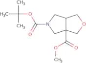Cis-5-tert-butyl 3a-methyl tetrahydro-1H-furo[3,4-c]pyrrole-3a,5(3H)-dicarboxylate