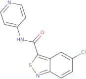 5-Chloro-N-4-pyridinyl-2,1-benzisothiazole-3-carboxamide