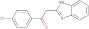 2-(1H-1,3-Benzodiazol-2-yl)-1-(4-chlorophenyl)ethan-1-one