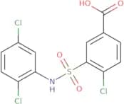 4-Chloro-3-[(2,5-dichlorophenyl)sulfamoyl]benzoic acid