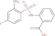2-(4-Fluoro-2-methylbenzenesulfonamido)benzoic acid