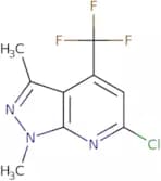 6-Chloro-1,3-dimethyl-4-(trifluoromethyl)-1H-pyrazolo[3,4-b]pyridine