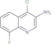 4-Chloro-8-fluoroquinolin-3-amine