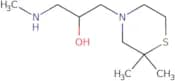 1-(2,2-Dimethylthiomorpholin-4-yl)-3-(methylamino)propan-2-ol