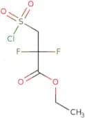 Ethyl 3-(chlorosulfonyl)-2,2-difluoropropanoate