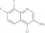 4-Chloro-7,8-difluoroquinolin-3-amine