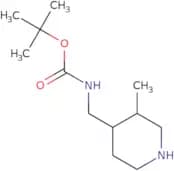 tert-butyl N-[(3-methylpiperidin-4-yl)methyl]carbamate, Mixture of diastereomers