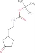 tert-Butyl N-[2-(3-oxocyclopentyl)ethyl]carbamate