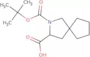2-[(tert-Butoxy)carbonyl]-2-azaspiro[4.4]nonane-3-carboxylic acid