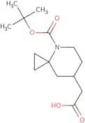 2-{4-[(tert-Butoxy)carbonyl]-4-azaspiro[2.5]octan-7-yl}acetic acid