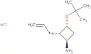 rac-(1R,2S,3R)-3-(tert-Butoxy)-2-(prop-2-en-1-yl)cyclobutan-1-amine hydrochloride