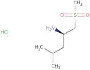 (2R)-1-Methanesulfonyl-4-methylpentan-2-amine hydrochloride