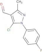5-Chloro-1-(4-fluorophenyl)-3-methyl-1H-pyrazole-4-carbaldehyde