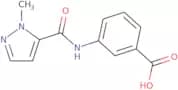 3-(1-Methyl-1H-pyrazole-5-amido)benzoic acid