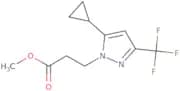 Methyl 3-[5-cyclopropyl-3-(trifluoromethyl)-1H-pyrazol-1-yl]propanoate