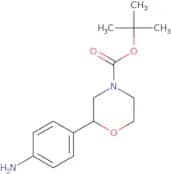 tert-Butyl 2-(4-aminophenyl)morpholine-4-carboxylate