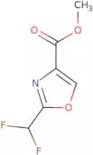 Methyl 2-(difluoromethyl)-1,3-oxazole-4-carboxylate