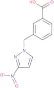 3-[(3-Nitro-1H-pyrazol-1-yl)methyl]benzoic acid